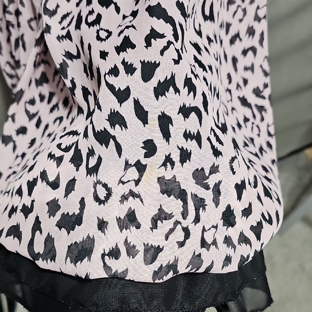 Rue21 Pink and Black Leopard-Print Tank Dress - Picture 3 of 6